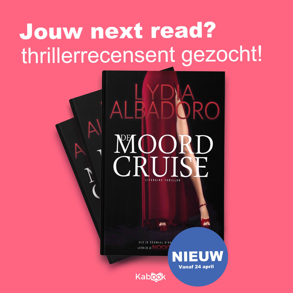 RECENSENT GEZOCHT: DE MOORDCRUISE – Kabook